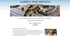Desktop Screenshot of albertatimeservices.ca